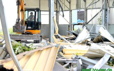 Abrissarbeiten